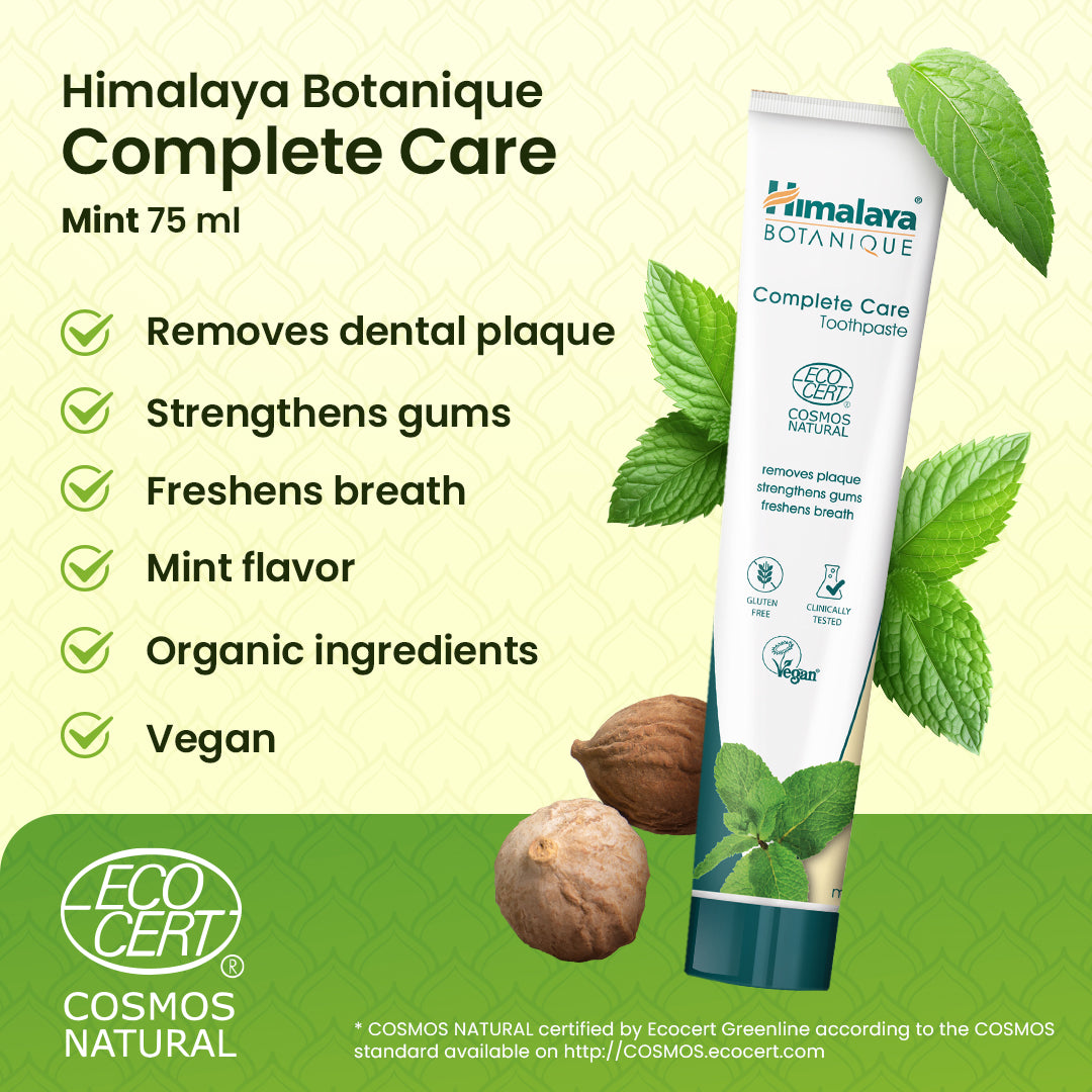 Himalaya Botanique Complete Care Toothpaste - Mint 75 ml-1