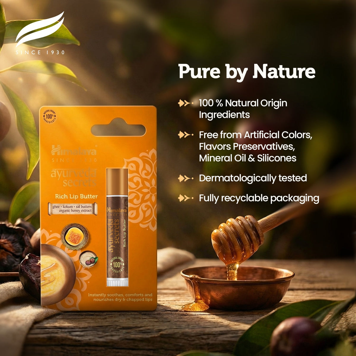 Himalaya AYURVEDA SECRETS RICH LIP BUTTER-2