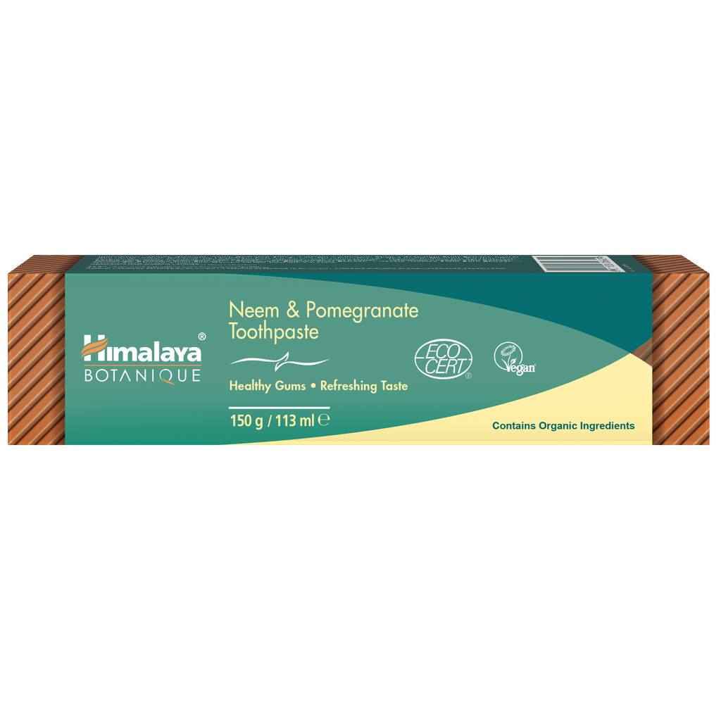Himalaya Botanique Neem & Pomegranate Toothpaste - 150 g-0