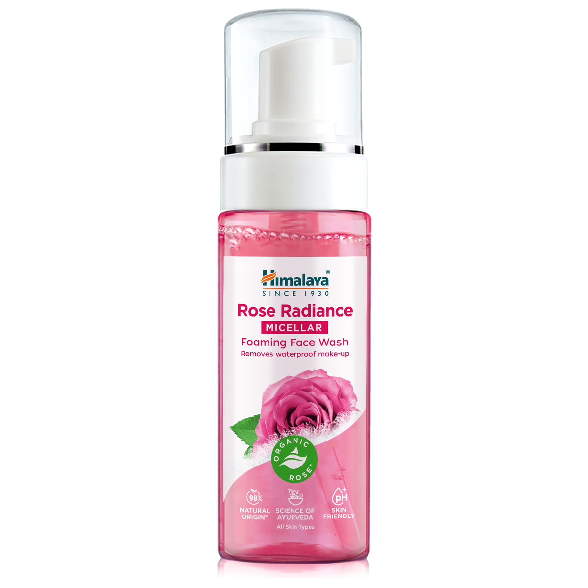 Himalaya Rose Radiance Micellar Foaming Face Wash - 150ml-0
