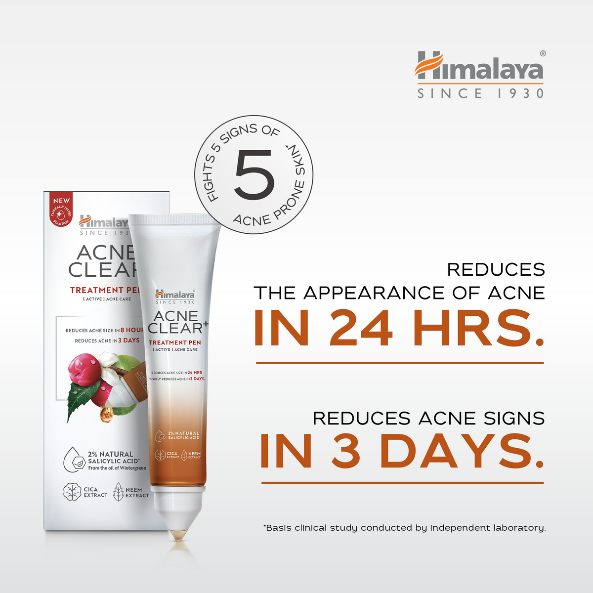 Himalaya Acne Clear+ Treatment Pen-1