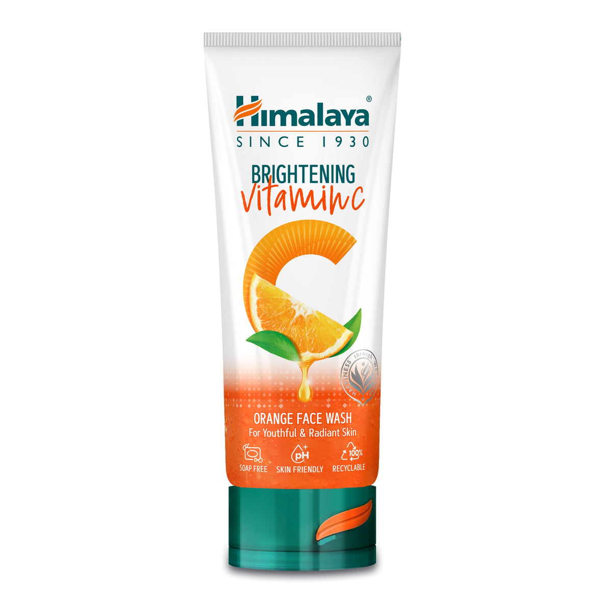 Himalaya Brightening Vitamin C Orange Face Wash-0