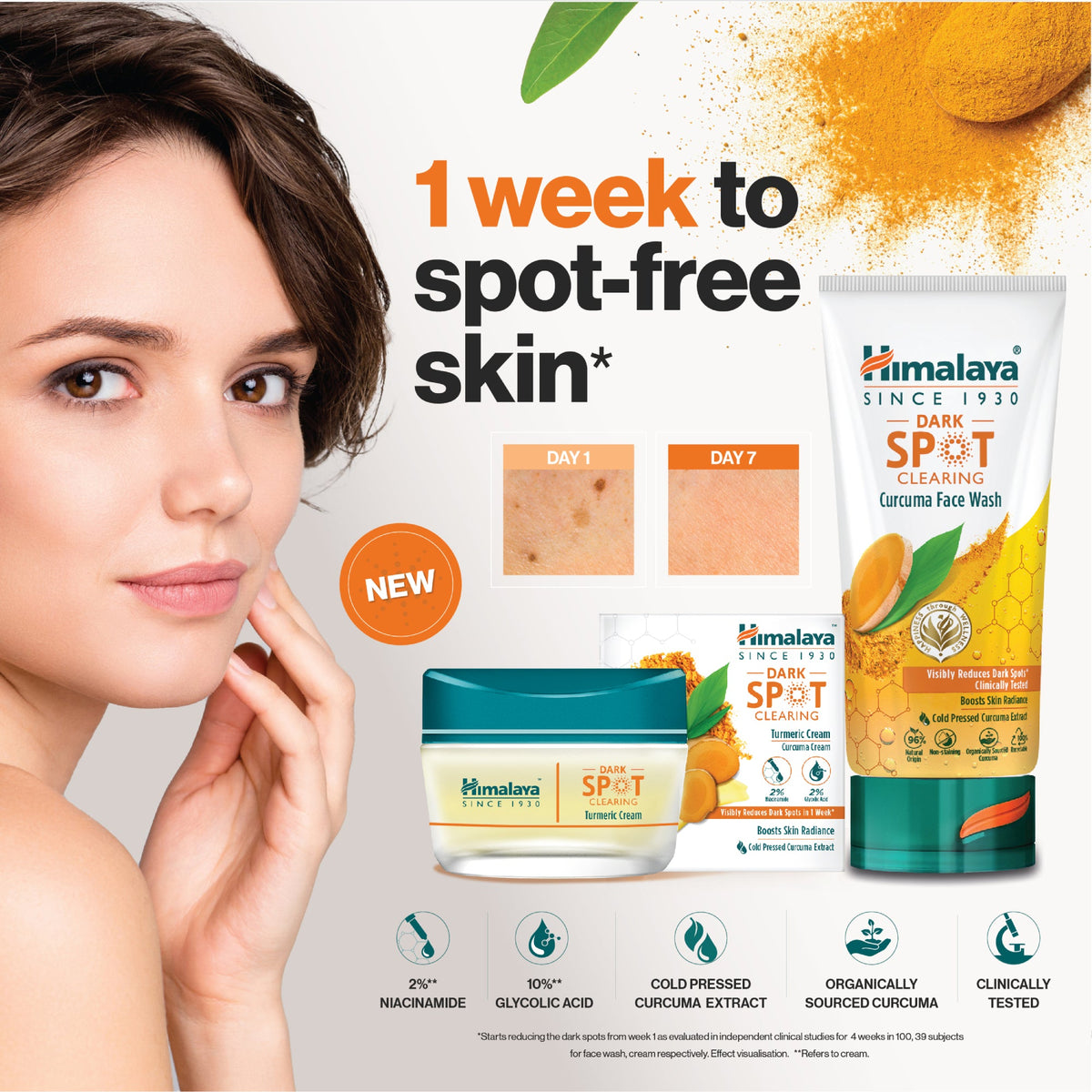 Himalaya Dark Spot Clearing Turmeric Cream-1
