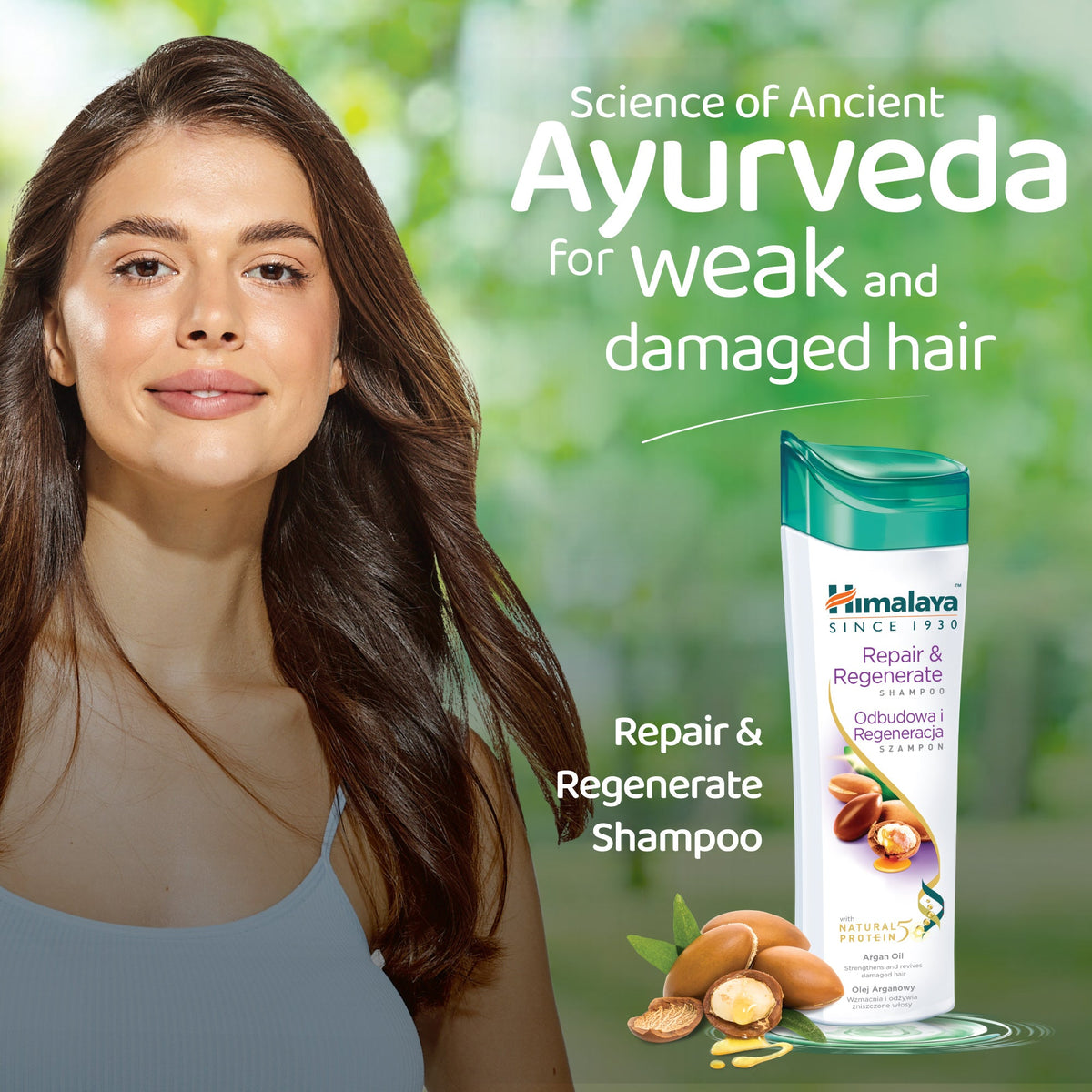 Himalaya Protein Shampoo - Repair & Regenerate - 400ml-1