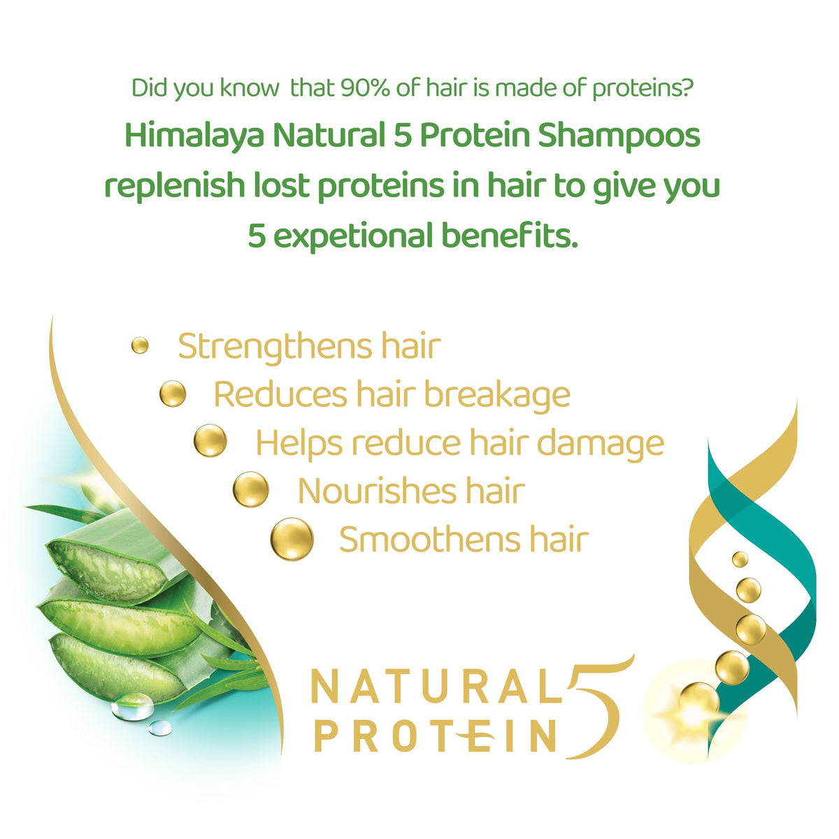 Himalaya Protein Shampoo - Repair & Regenerate - 400ml-3