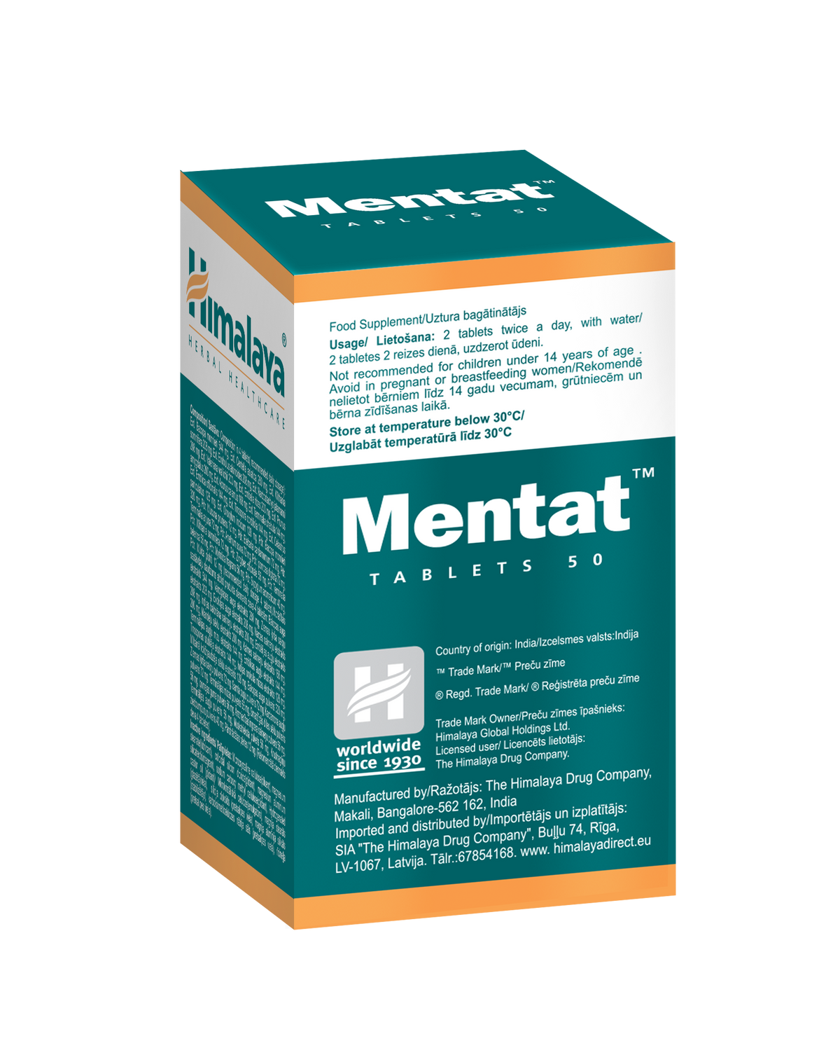 Himalaya Mentat 50 Tablets-4