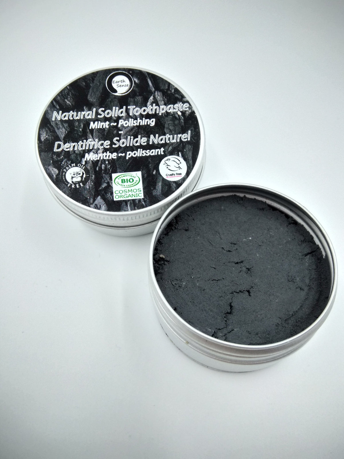 Dentifrice solide naturel bio certifié – Polissant – 1 pièce