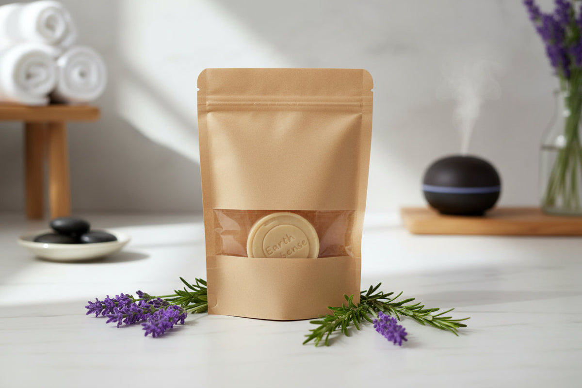 Shampoing solide bio équilibrant au bois de cèdre – Cheveux gras & tous types – 60 g
