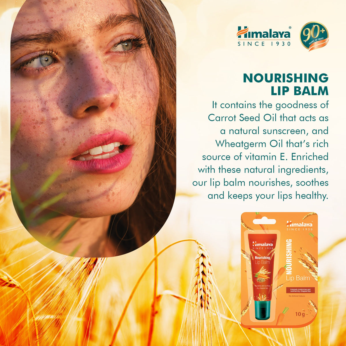 Himalaya Nourishing Lip Balm - 10g-1