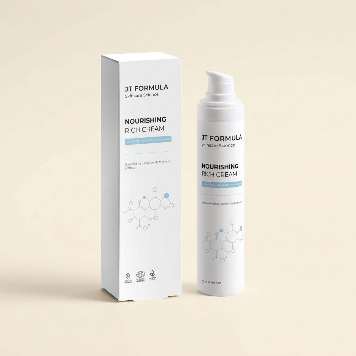 Crème nourrissante riche sans parfum – 50 ml