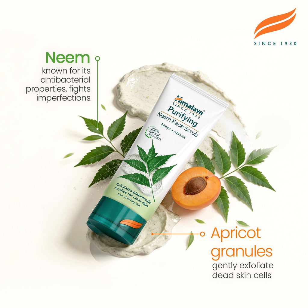 Himalaya Purifying Neem Scrub - 75ml-2