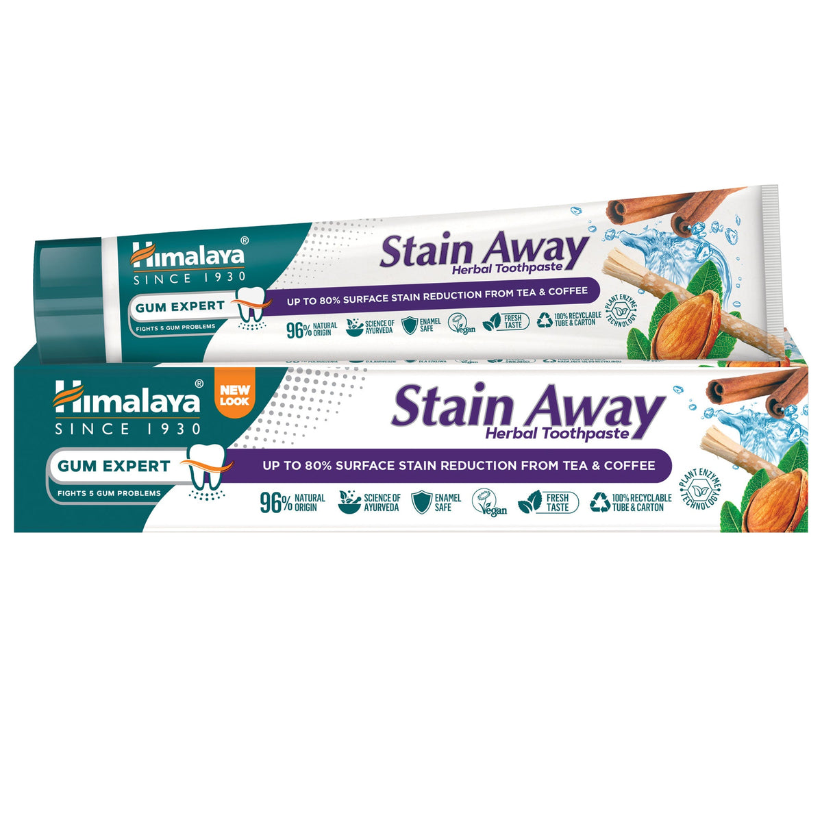 Himalaya Gum Expert Herbal Toothpaste - Stain Away - 75 ml-0